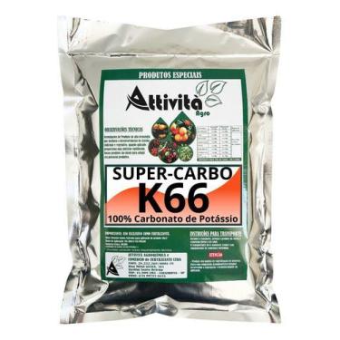 Imagem de Fertilizante  Super-carbo K66 100% Carbonato De Potássio 2kg - ATTIVIT