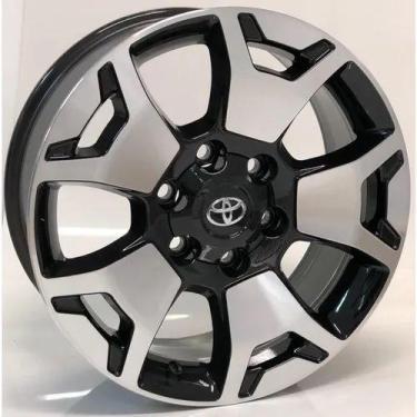 Imagem de Kit 4 Rodas Aro 17x7 6x139 Toyota Hilux SRX BD Krmai S11