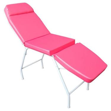 Imagem de Maca 3 Posições Reclinável Estética Clínica Tattoo PINK FACTO Forty - 