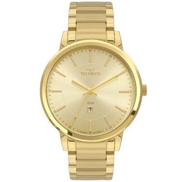 Imagem de Relógio Feminino Technos Dress 2015CDM/4D 39mm Aço Dourado