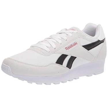 Imagem de Reebok Tênis feminino Rewind Run, Branco/Core Black/Blush Metal, 38