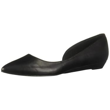Imagem de Nine West Saige Dorsay Sapatilha feminina com bico fino, Black960, 36