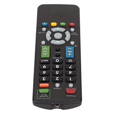 Imagem de Controle remoto de substituição de TV, controle remoto de TV portátil ABS preto para uso doméstico para substituição de TV Sharp