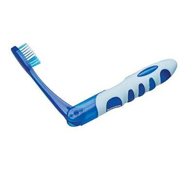 Imagem de Escova Dentes Compact Macia, Rosa/Azul, KESS