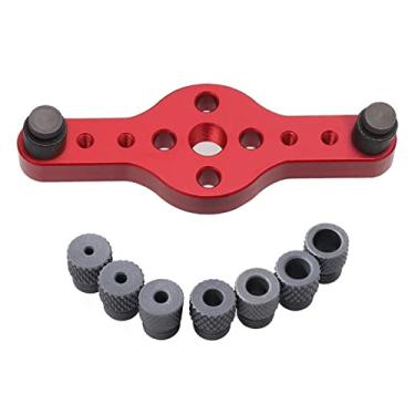 Imagem de segolike Broca de de ângulo reto para carpintaria 2/3/4/5/6/8/10mm de madeira localizador de gabarito de de madeira localizador de de, VERMELHO