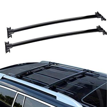 Imagem de MVMTVT Suporte de bagagem para trilho superior para Toyota Highlander 2008 2009 2010 2011 2012 2013