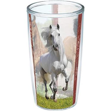 Imagem de Tervis Copo térmico de parede dupla feito nos EUA, 680 g – sem tampa, transparente