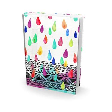 Imagem de Fácil de aplicar, capas de livro reutilizáveis 1 pacote As melhores jaquetas de livro de 20 x 25 cm para a volta às aulas esticáveis para caber na maioria dos livros de capa dura média. Diversão perfeita, designs laváveis para meninas, meninos, crianças e adolescentes