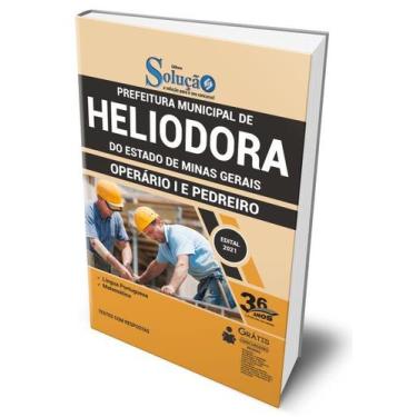 Imagem de Apostila Prefeitura Heliodora Mg 2021 Operário I E Pedreiro