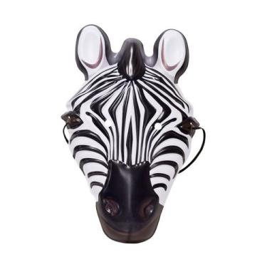 Imagem de Máscara Zebra Com Realidade Aumentada - Sula - Arca De Noé