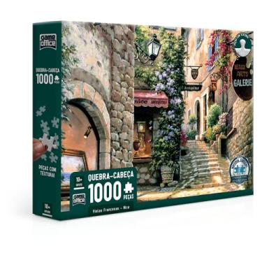 Imagem de Toyster - Quebra-cabeça: Vielas Francesas: Nice - 1000 peças - Game Office