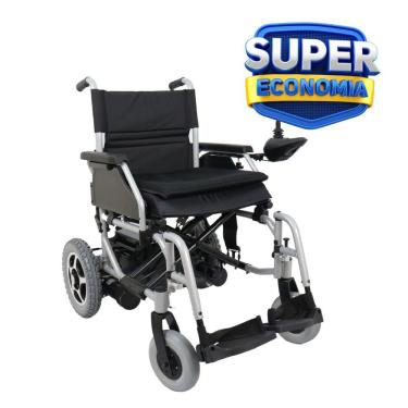 Imagem de Cadeira de Rodas Motorizada Em Alumínio Dobrável D900 Dellamed
