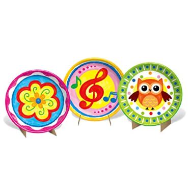 Imagem de Kit Pratinhos em Cerâmica para Colorir Zoop Toys