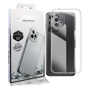 Imagem de Capa Case Space + Película De CERAMICA Fosca Compativel Galaxy A23 A235 6.6 - Luiza Cell25