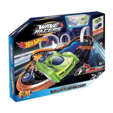 Imagem de Pista Triple Skyloop Wave Racers Hot Wheels - Fun F0031-1