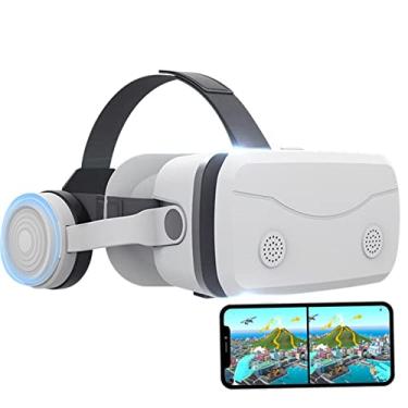 Imagem de RealidaVirtual 3D | Fones ouvido realidavirtual para PC com lente HD Blue Light,Fones ouvido VR imersivos, acessórios para celular para viagens, relaxamento e Sritob