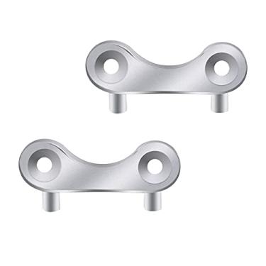 Imagem de DOMUEN Pacote com 2 tampas de gás para barco placa de enchimento de chave de aço inoxidável chave barco marinho iate tanque de combustível tanque de combustível ferramenta de placa de substituição