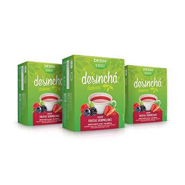 Imagem de Kit 03 Desinchá Frutas Vermelhas