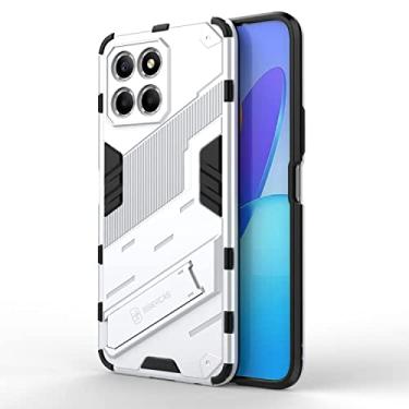 Imagem de YUNCHAO Caixa de telefone Para honra x8 5g punk armadura pc + tpu capa com suporte capa para celular