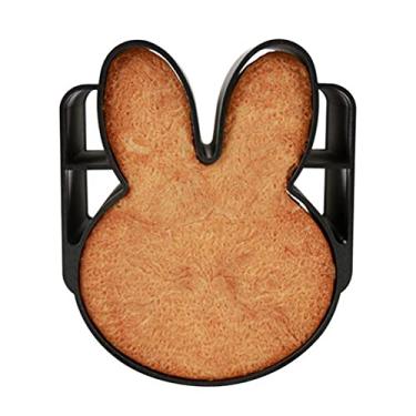 Imagem de MIXCUT Forma de Pão Antiaderente em Forma de Gato e Coelho - Preta