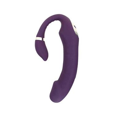 Imagem de Vibrador Duplo Ponto G Clitóris Feminino Brinquedos Sexuais Para Mulher Masturbador 10 Modos 10 Velocidades