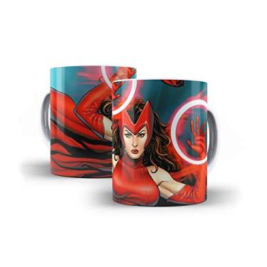 Imagem de Caneca Feiticeira Escarlate Quadrinhos Mundo Geek 2