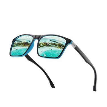 Imagem de Óculos de sol Quadrados Ultra Leves para Homens Óculos de Sol Proteção Uv400 para Pesca e Golfe Esportivo