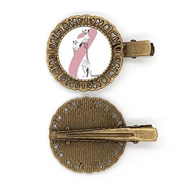 Imagem de Prendedor de cabelo Fox Animal Stands para carne e ossos, grampo de cabelo