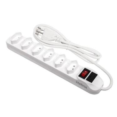 Imagem de Filtro De Linha 6 Tomadas Epe1006 Branco Intelbras