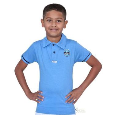 Imagem de Camisa Polo Infantil Grêmio Azul Oficial - Revedor