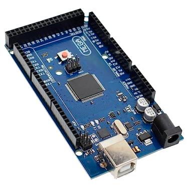 Imagem de Genérico Mega 2560 R3 Atmega16u2 - Placa de Desenvolvimento Eletrônico - Compatível com Arduino Sem Cabo