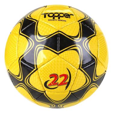Imagem de Bola De Futebol Society Topper Slick 22 Costurada A Mão-Masculino
