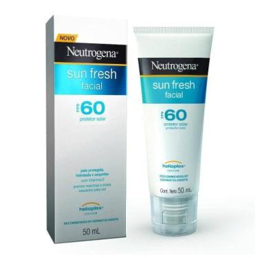 Imagem de Protetor Solar Facial Sun Fresh Fps60 - Neutrogena - 50ml