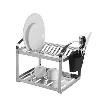 Imagem de Escorredor para 12 Pratos Brinox Suprema 2099/112 em Aço Inox