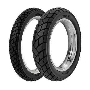 Imagem de Jogo Pneus de Moto Rinaldi R34 2.75-18 42P + 90/90-18 57P TT