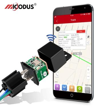 Imagem de Versão mais recente MV720 Relé GPS Tracker Mini GPS трекер Choque Alarme Rastreador Anti-roubo