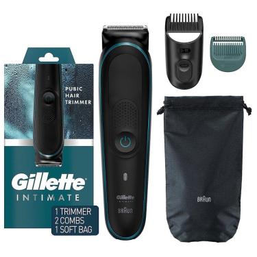 Imagem de Aparador de beleza corporal Gillette Intimate Manscape para homens