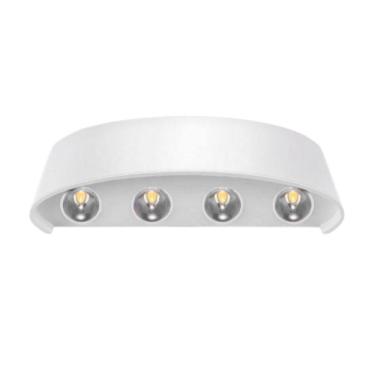 Imagem de Balizador Arandela Sobrepor 12W Branco Quente Com 8 Fachos