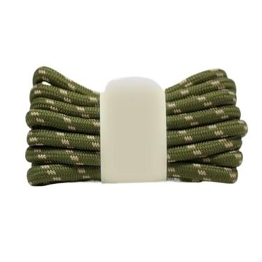 Imagem de Cadarços Redondos Para Caminhadas Ao Ar Livre, Cadarços Esportivos Para Crianças, Tênis, Cadarços De Comprimento(Army green khaki,160cm)