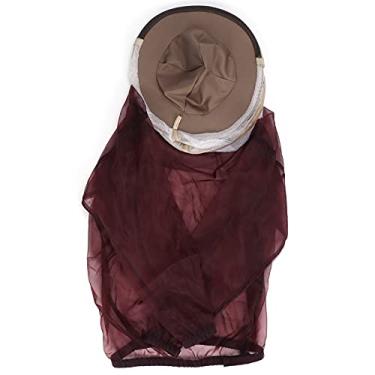 Imagem de Roupa de apicultura, terno de abelha respirável tamanho médio macio com chapéu para indústria de jardinagem