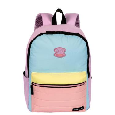Imagem de Mochila Paul Frank Authentic Color Fun Color Block Grande