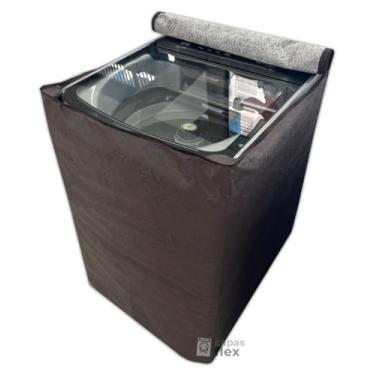 Imagem de CAPA PARA MÁQUINA DE LAVAR CONSUL 10KG IMPERMEÁVEL FLEX (Marrom)