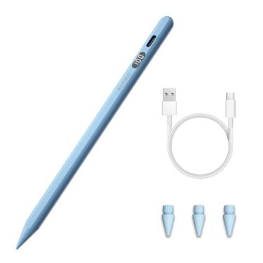 Imagem de Caneta Stylus para iPad 2018-2024 Digital iPad Pencil 2NDGen 10 horas com sensibilidade de inclinação e rejeição da palma da mão para Apple iPad Air 3/4/5 iPad Mini 5/6 iPad 6-10 Gen iPad Pro 11/12.9