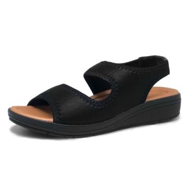 Imagem de Sandalia Papete Feminina Anabela Salto Baixo Usaflex Ak0505