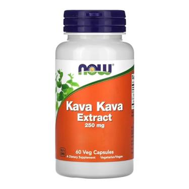 Imagem de NOW Foods Extrato Kava Kava 250mg 60 Cápsulas Importado