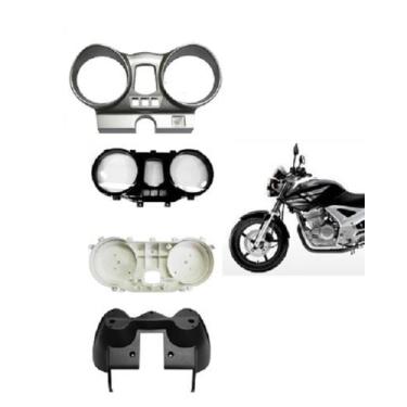 Imagem de Conjunto Carcaça Completa Do Painel Da Cbx Twister até 08 com 4 Peças 