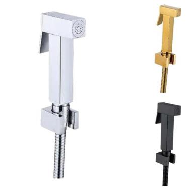 Imagem de Ducha Higiênica Banheiro Vol. C-72 Cromado Mangueira 120Cms - Mundo Ne