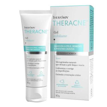 Imagem de Theracne Gel Esfoliante Antiacne Theraskin - Esfoliante Facial, 80g