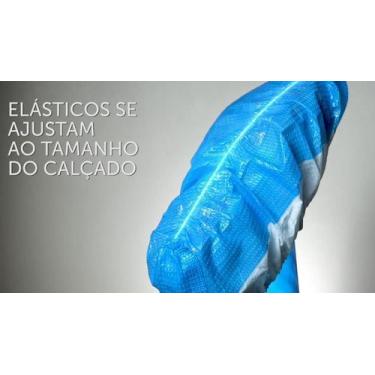 Imagem de Propé Sapatilha Antiderrapante Descartável Manual 20 Refis - Ramebel