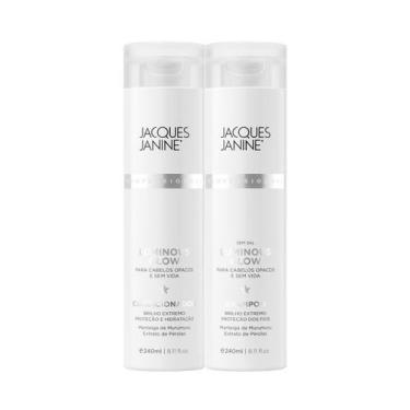 Imagem de Kit Jacques Janine Luminous Glow Shampoo Sem Sal Condicionador Leave-I